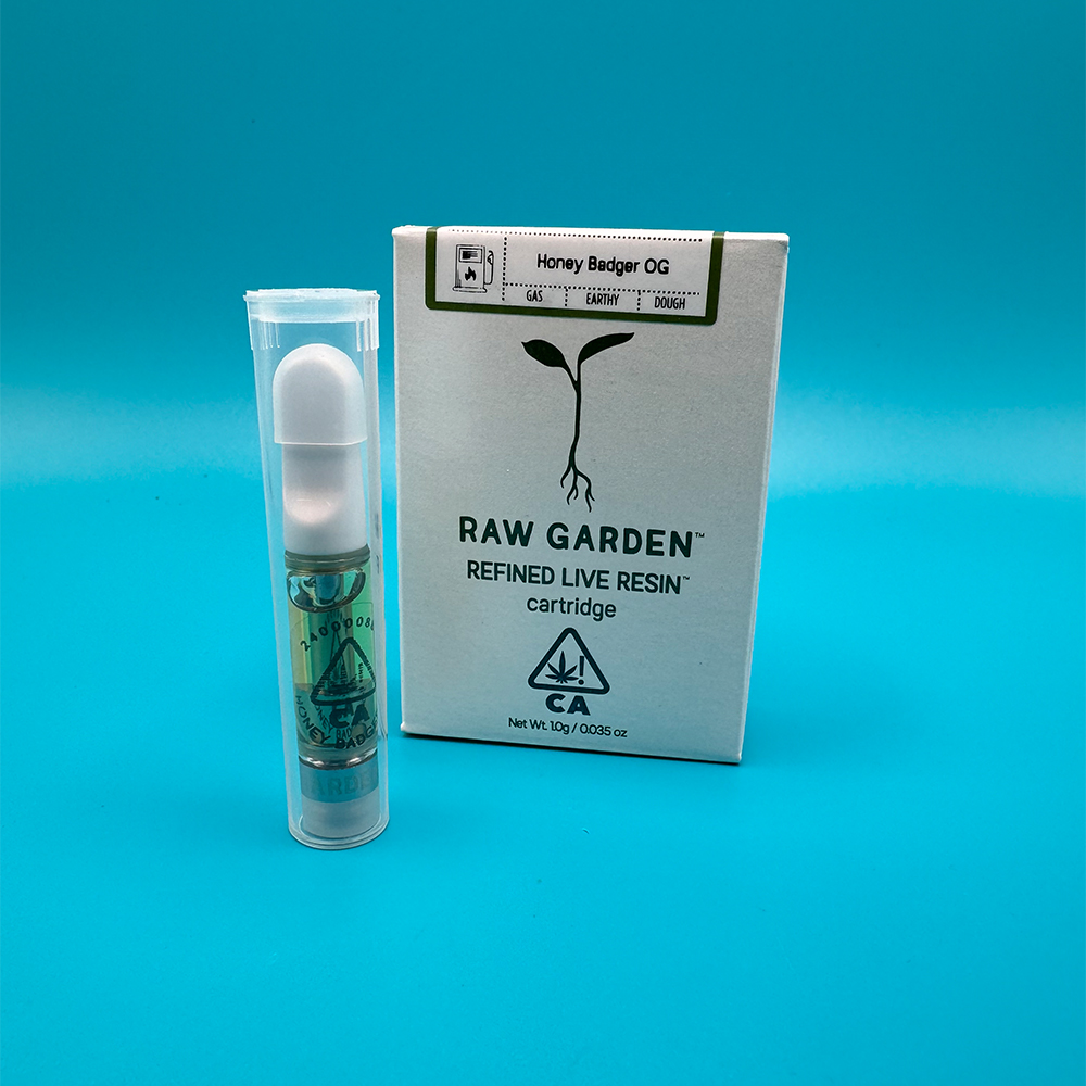 budz delivery raw garden live resin 1g cart